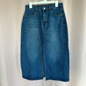 Shein Denim skirt